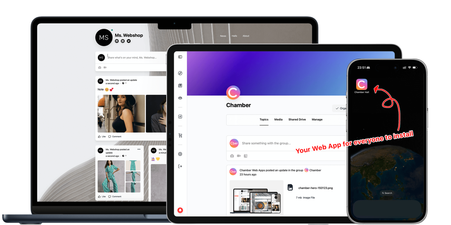 Chamber Web App Creator
